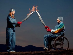 photo of the Olympic Torch