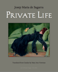 Cover of Private Life by Josep Maria de Sagarra