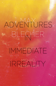 Cover of Adventures in Immediate Irreality by Max Blecher